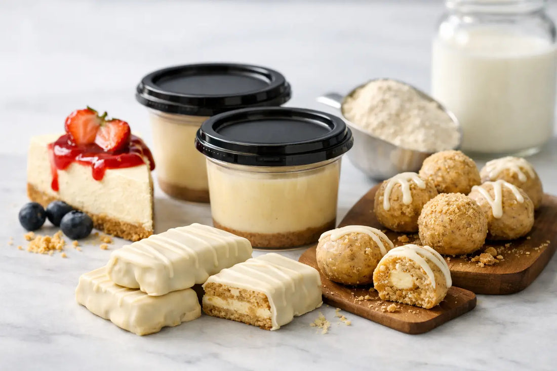 Cheesecake Flavored Protein Snacks That Hit