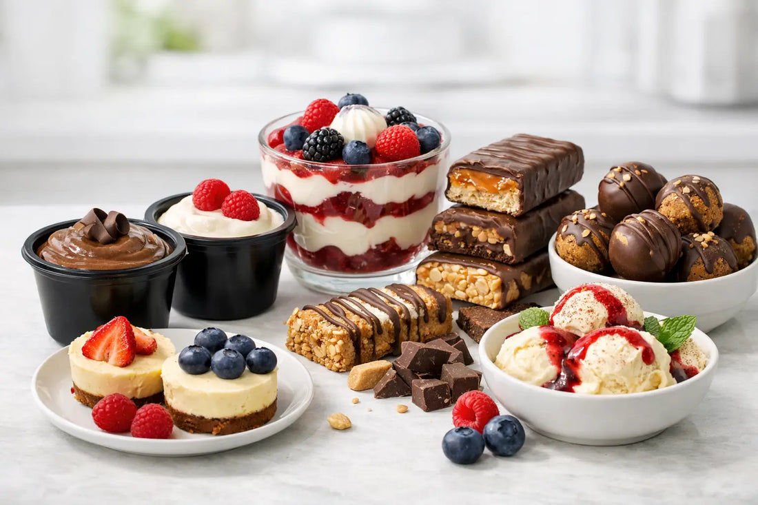 9 Low Calorie Protein Desserts That Deliver