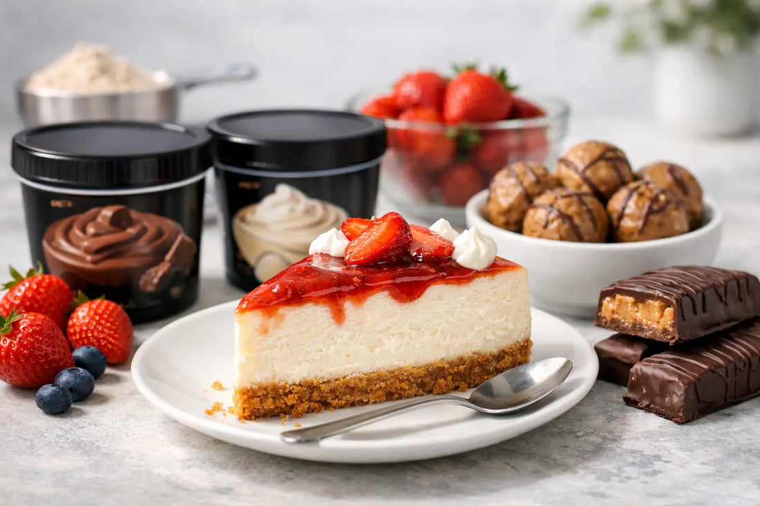 Healthy Cheesecake Protein Dessert That Hits