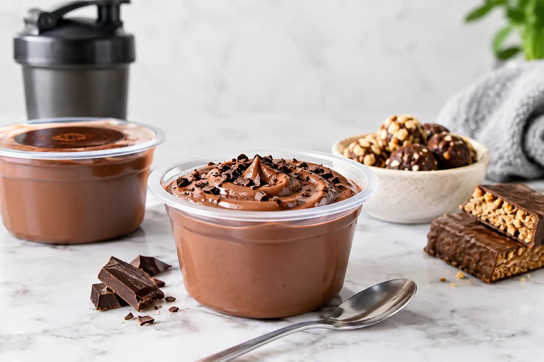 Post Workout Dessert Example: Protein Pudding