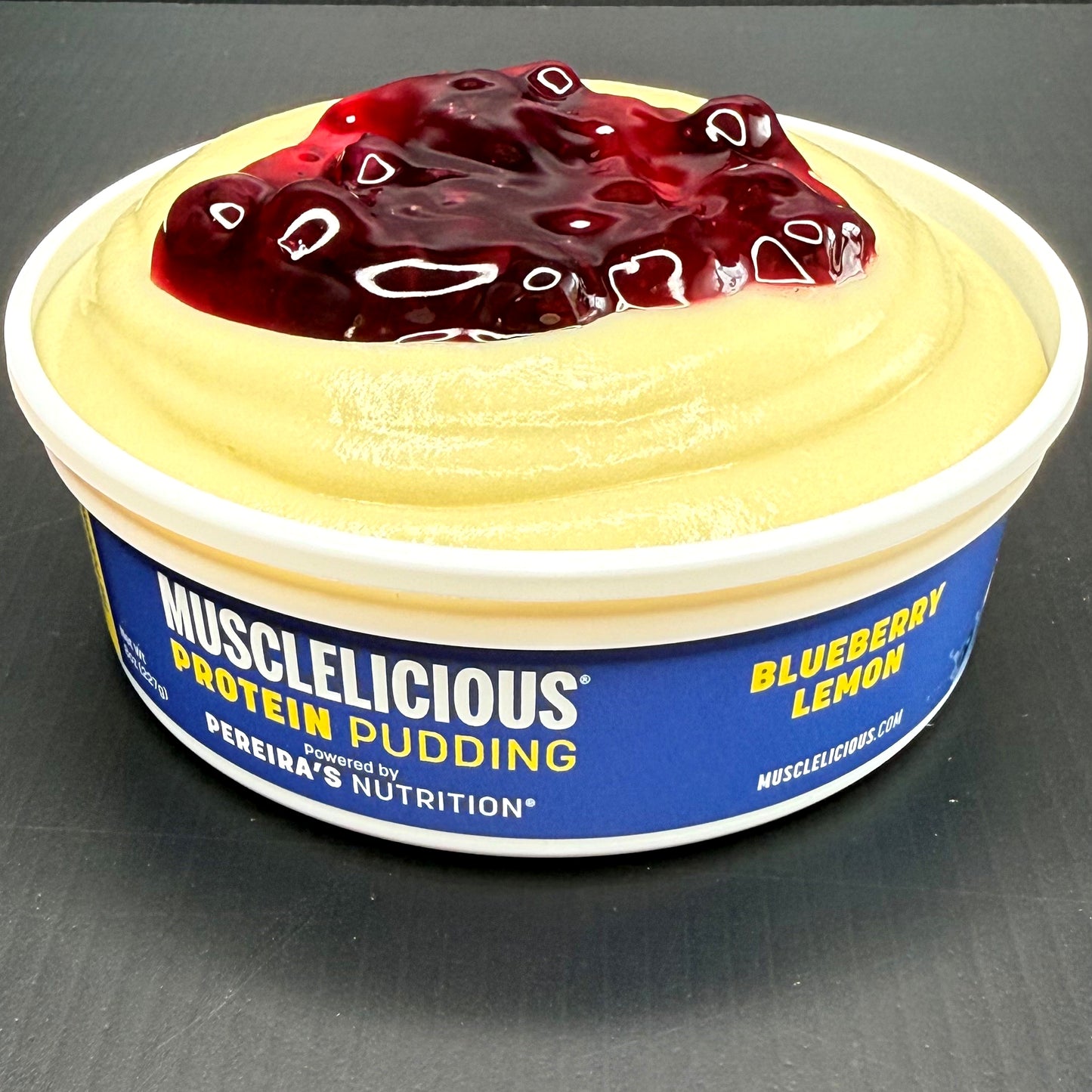MUSCLELICIOUS® Blueberry Lemon Protein Pudding