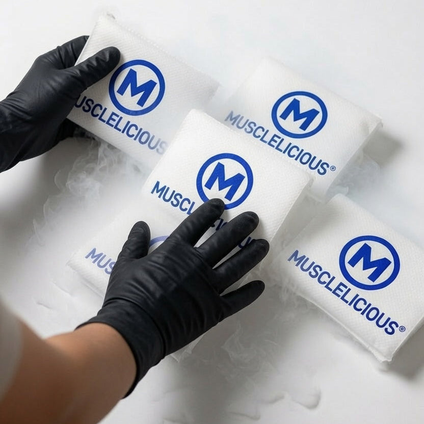 MUSCLELICIOUS® Extra Ice Pack and Dry Ice Block