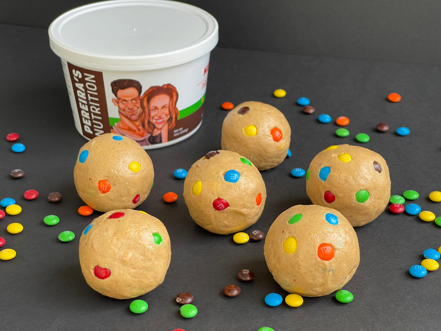 M&M Protein PB Balls